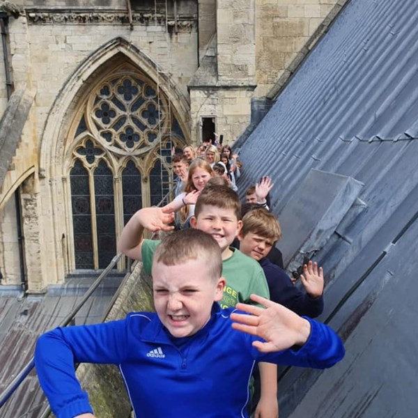 Minster roof